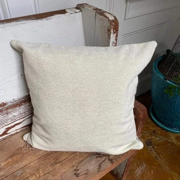 Custom Made Purple Ikat Print Accent Pillow Cover - Picture 7 of 7